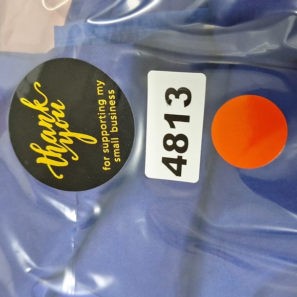 Cache Royal Blue Satin Empire Waist Romantic Y2K Made in USA Mini Dress Size 4 - Picture 12 of 12